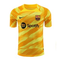 Muški Nogometni Dres Barcelona Golmanski Rezervni 2023-24 Kratak Rukav